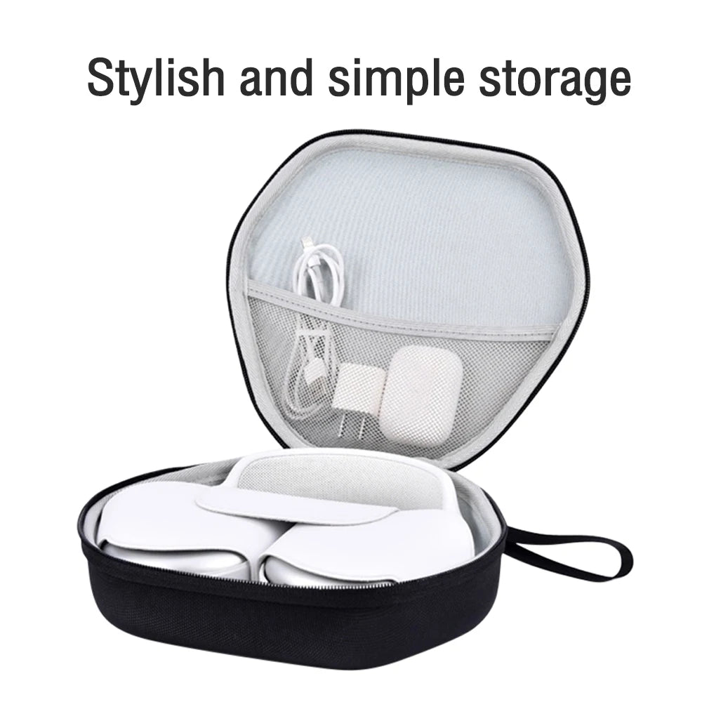 b0d8pdjyj5 airpods max bluetooth headphone organiser eva hard portable wireless headphone shockproof protective case storage bag