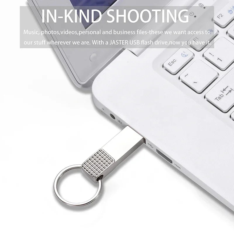 100% real capacity 64gb new metal usb 3.0 flash drive silver custom logo square memory stick 32gb pen drive free key ring 16gb