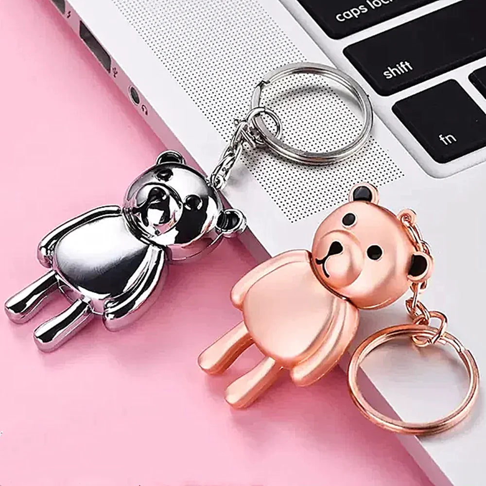 2tb new cartoon crystal bear flash card usb flash drive 1tb 512g 256g 2000g cute pen drive thumb memory stick storage disk gift