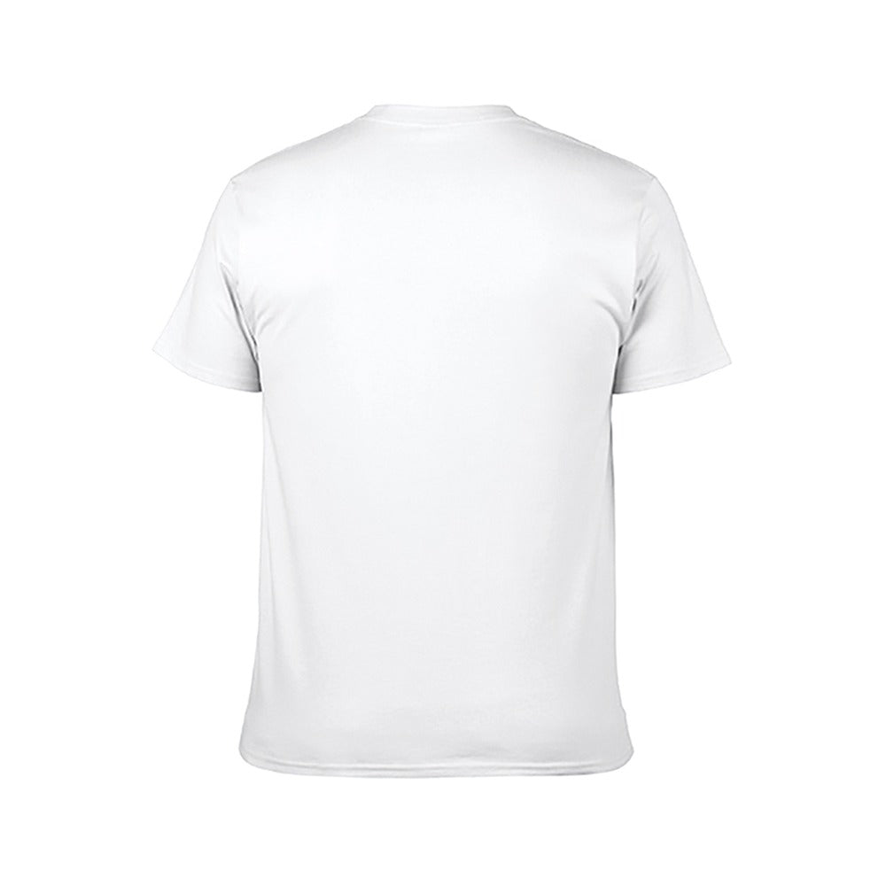 men's 100% cotton short sleeve t-shirt with double-sided print - casual unisex tee, breathable and comfortable design - ideal gift for fitness enthusiasts and everyday wear