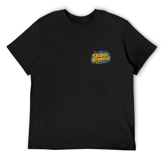 Men's T-Shirt 100% Cotton Skibidi Rewards Casual Tee, Soft Breathable Fabric, Vibrant Graphic Print, Ideal for Fitness, Leisure, Travel, and Everyday Wear, Stylish Comfort for Men