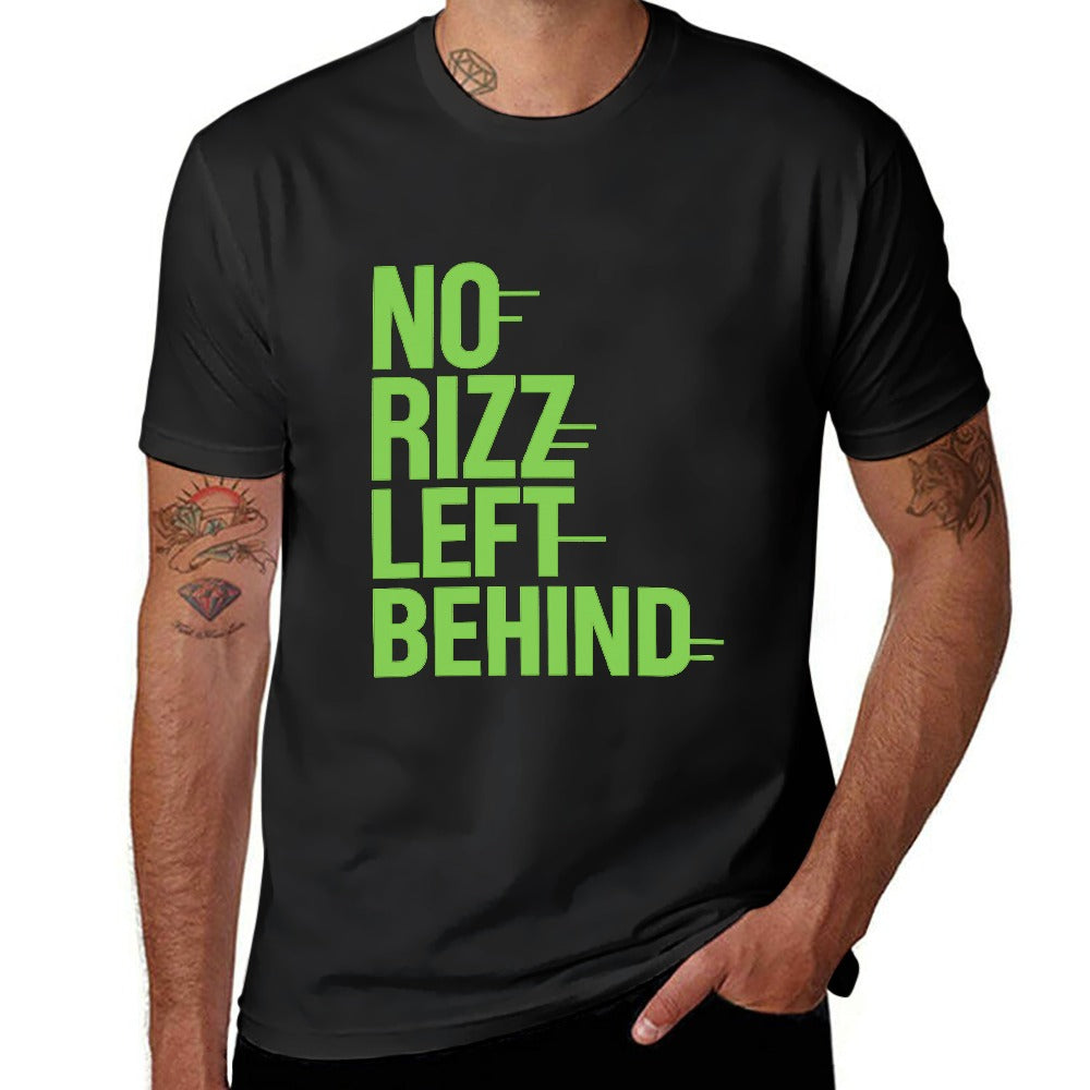 no rizz left behind t-shirt skibidi t-shirt