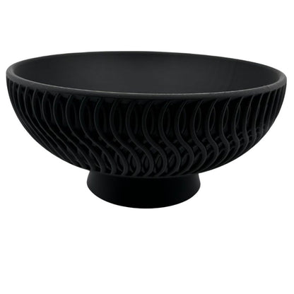 Decorative Bowl – Modern Woven-Pattern Centerpiece for Home, Dining, and Living Room Decor