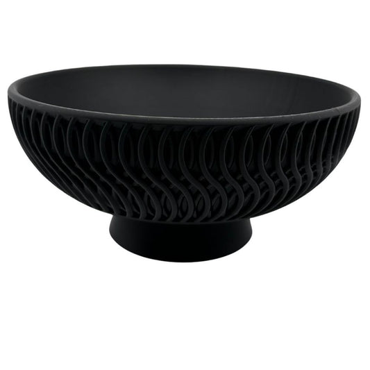 Decorative Bowl – Modern Woven-Pattern Centerpiece for Home, Dining, and Living Room Decor