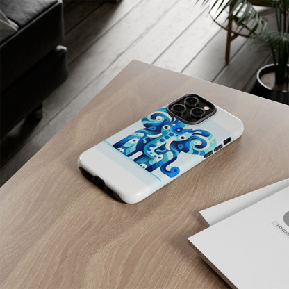 Vibrant 3D Protective Phone Case with Artistic Elephant Design for Unique Expression Compatible with iPhone 13, 14, 15 & 16 – All Models Including Pro, Pro Max & Plus
