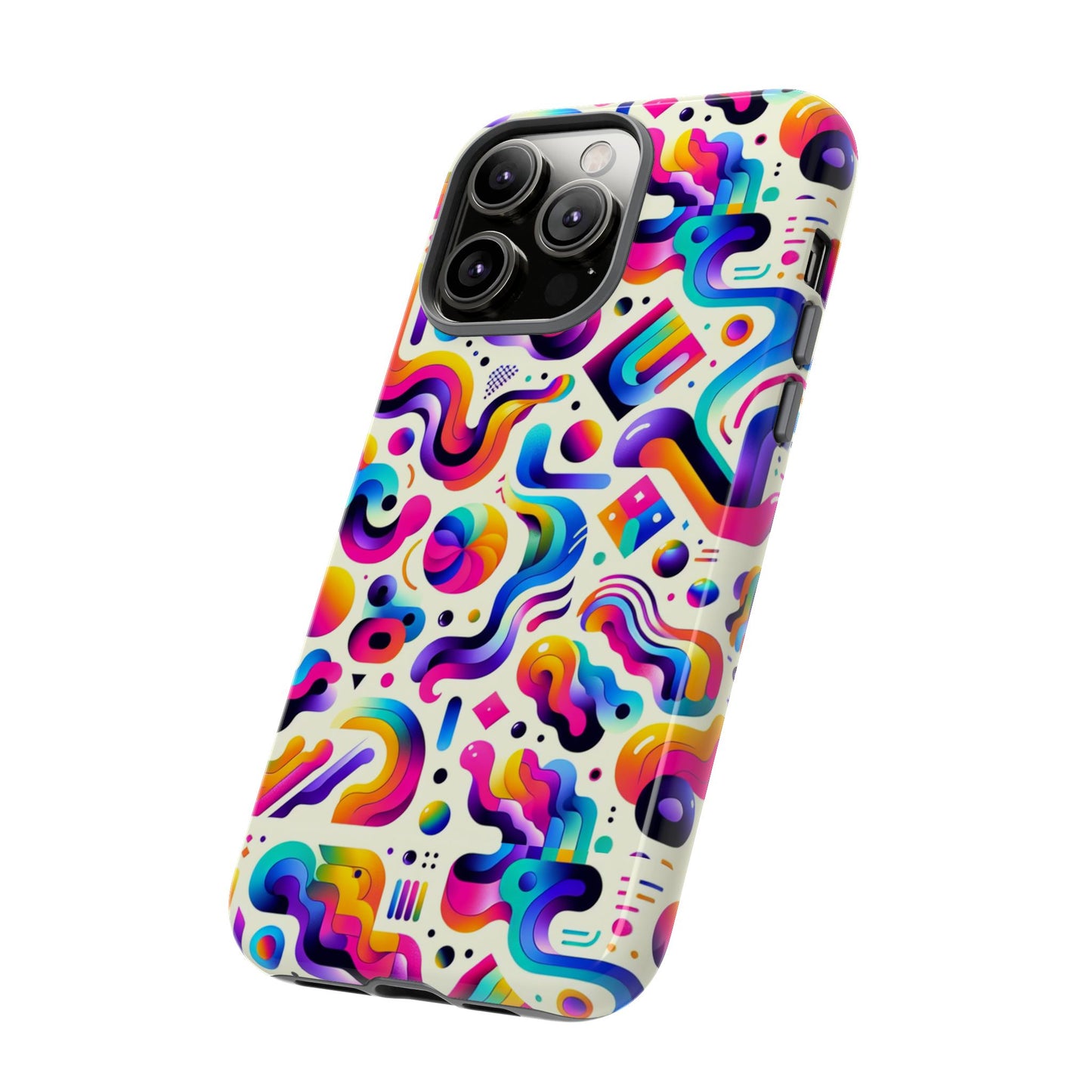 pattern image 7 vibrant 3d wrap phone case for anime and comic style protection