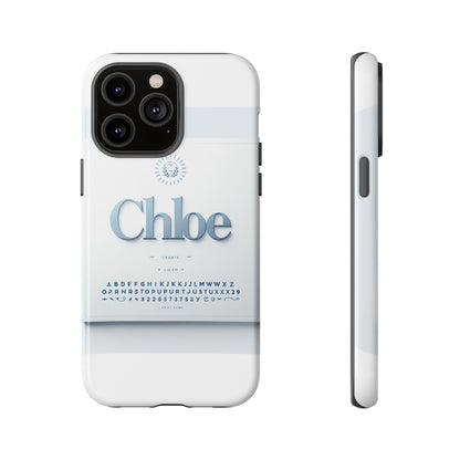 Vibrant 3D Protective Phone Case with Playful Blue Alphabet Design Stylish Accessory for Self-Expression Compatible with iPhone 13, 14, 15 & 16 – all models including Pro, Pro Max & Plus