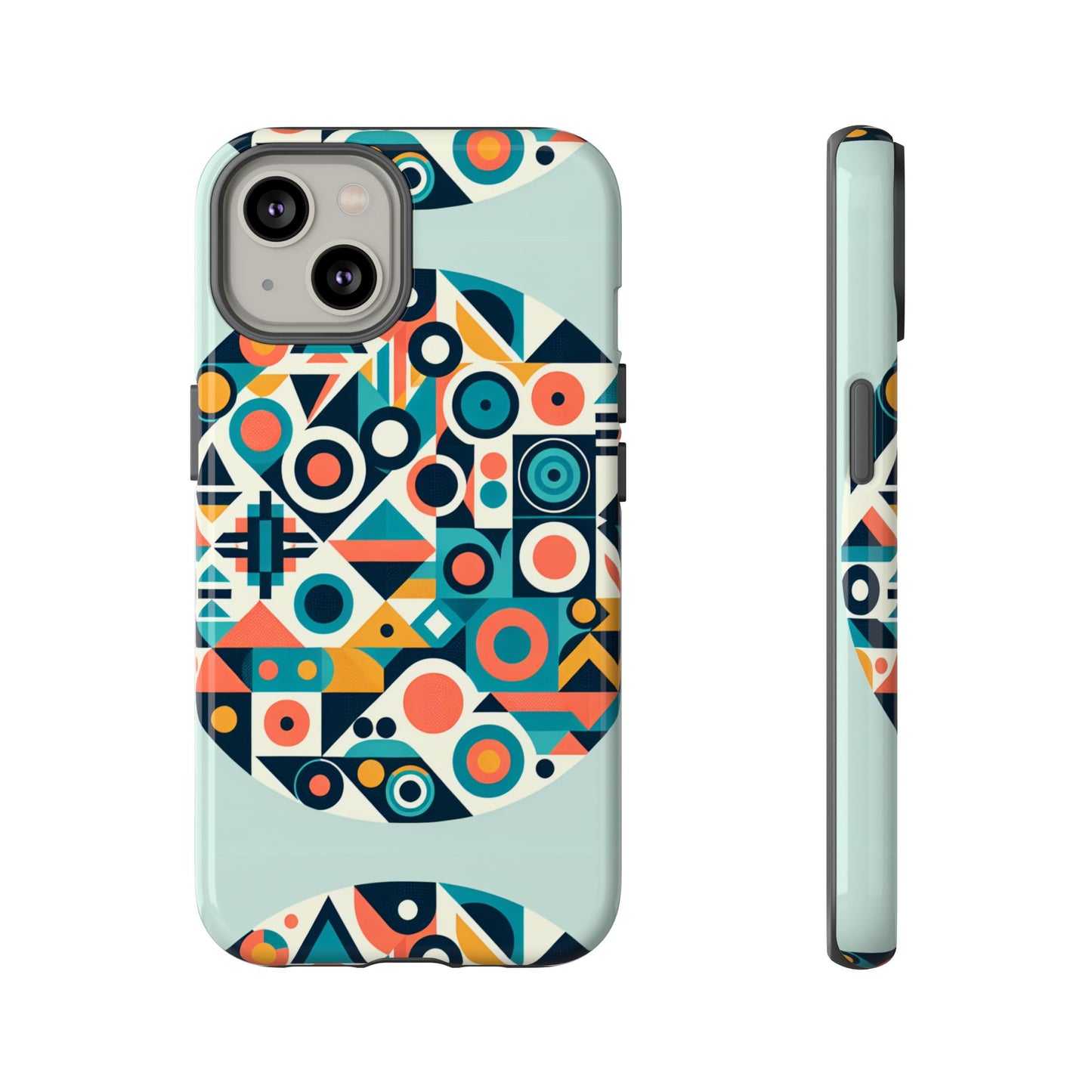 pattern image vibrant 3d anime comic phone case for men women