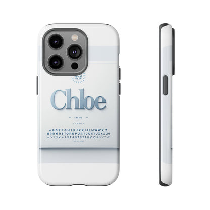Vibrant 3D Protective Phone Case with Playful Blue Alphabet Design Stylish Accessory for Self-Expression Compatible with iPhone 13, 14, 15 & 16 – all models including Pro, Pro Max & Plus