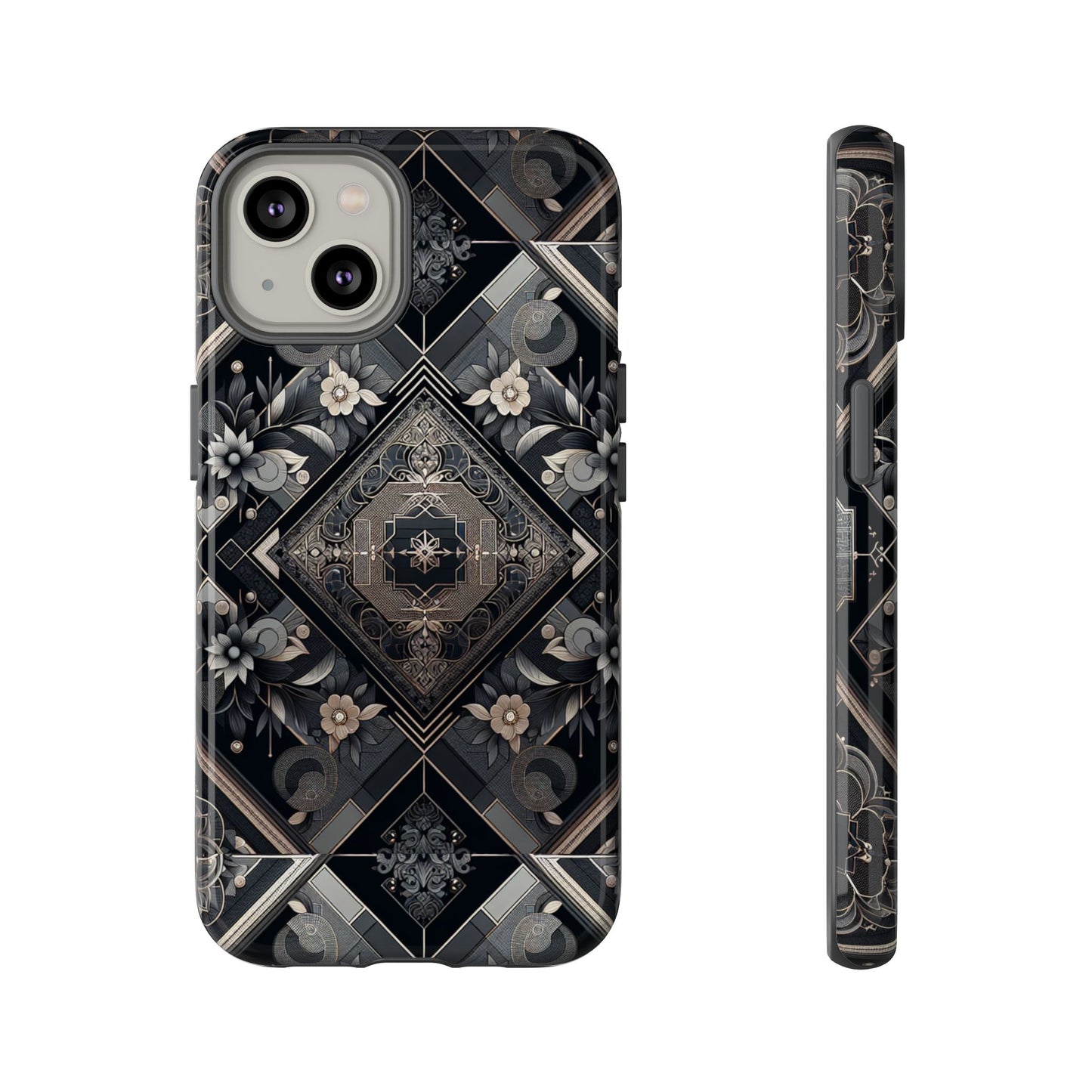 blackpattern image 3 vibrant shockproof phone case for anime and comic fans