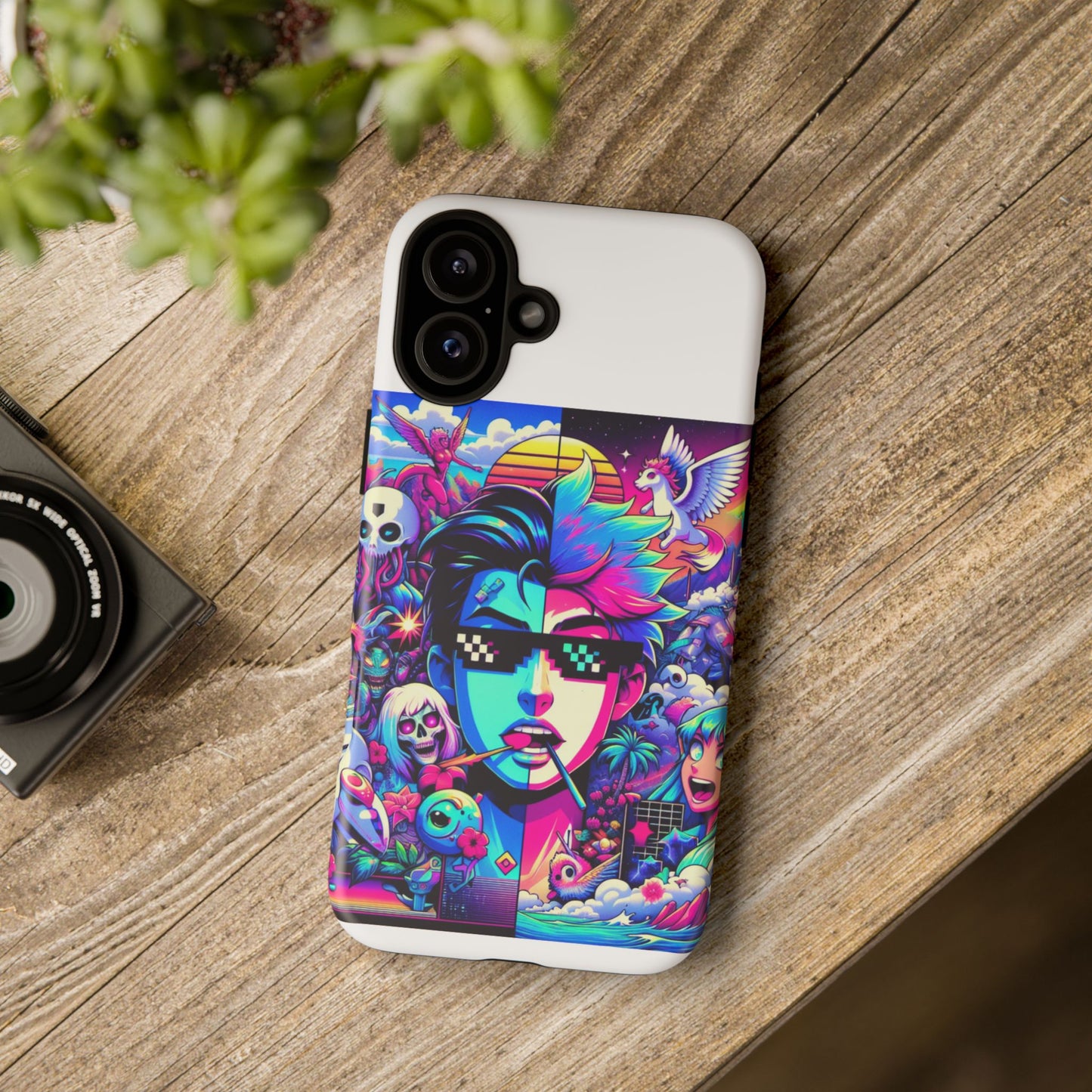 skibidi on sight protective phone case for anime lovers