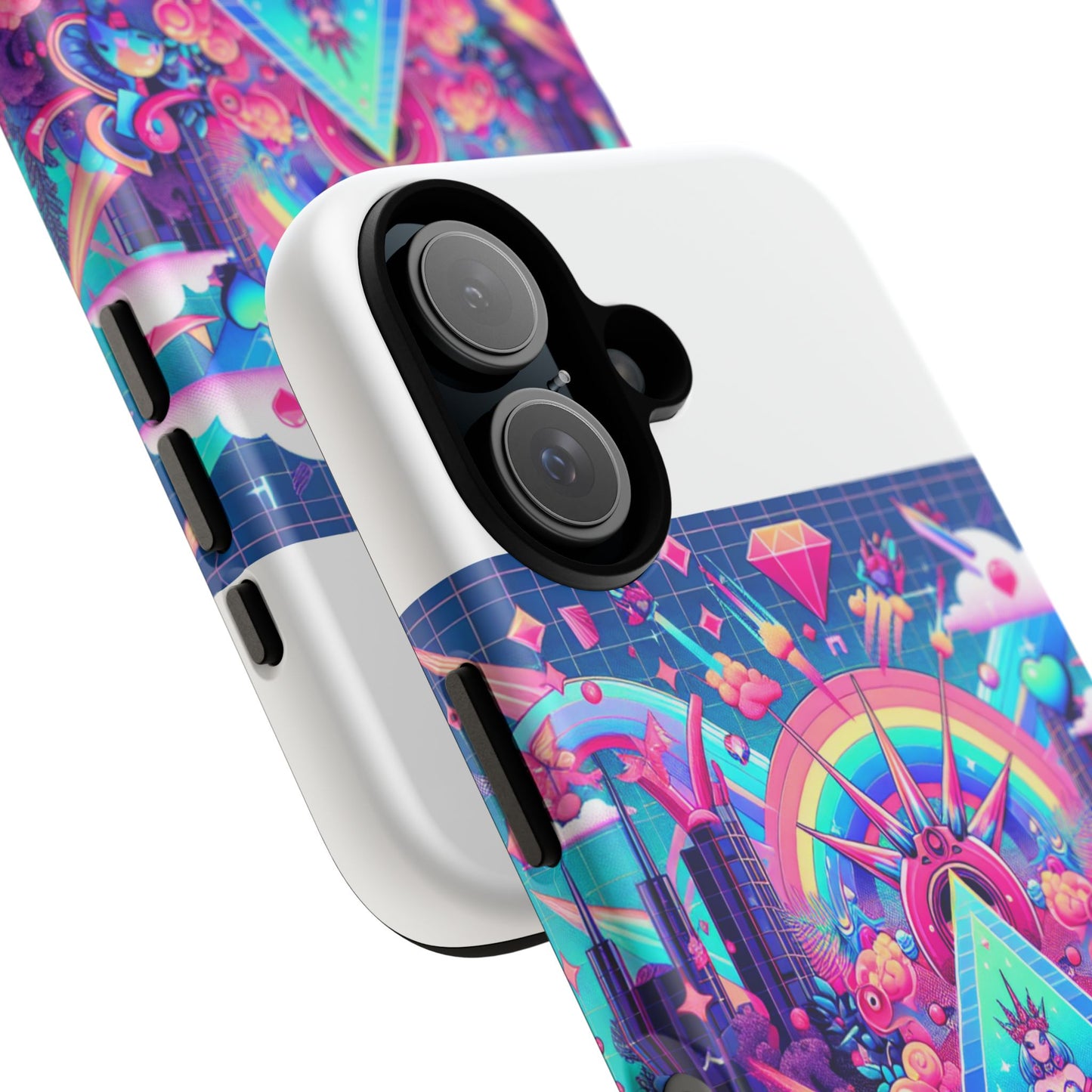 slay queen vibes 3d wrap protective phone case for women