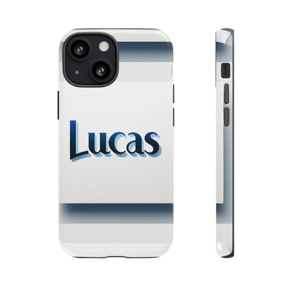 Coolname Lucas Blue 3D Wrap Protective Phone Case for Smartphones with Vibrant Anime and Comic Art Design Shockproof and UV Protected Durable TPU Cover