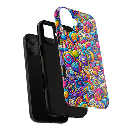 Pattern Image 7 Vibrant Protective Phone Case for Anime and Comic Fans