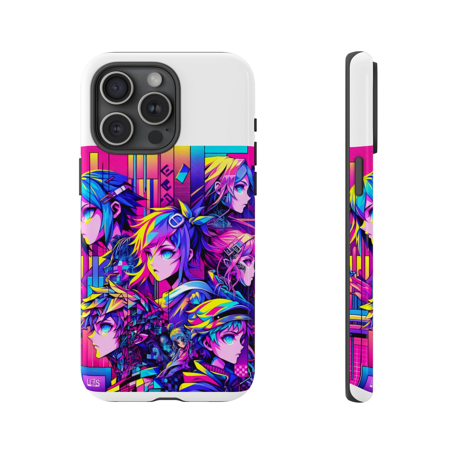 cap-free culture protective phone case with 3d wrap design, durable silicone liner, uv resistant, ideal gift for anime and comic fans