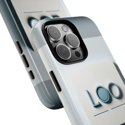 Leo Blue Anime Retro Comic Style Shockproof Phone Case for Men and Women with Vibrant 3D Wrap Design