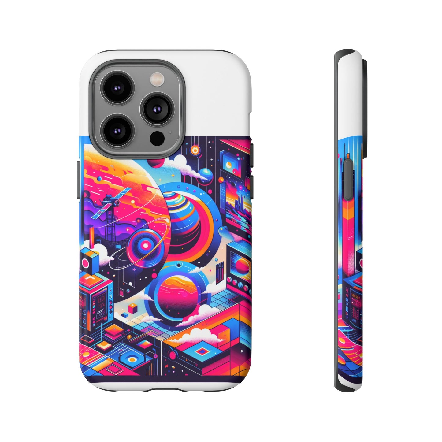ohio core energy 3d wrap protective phone case for anime lovers, stylish durable tpu silicone, shock absorbent with uv protection, glossy or matte finish