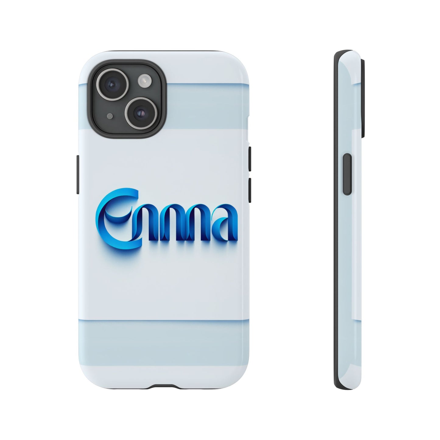 emma blue 3d wrap protective phone case for smartphones with vivid anime comic design shock absorption and uv protection