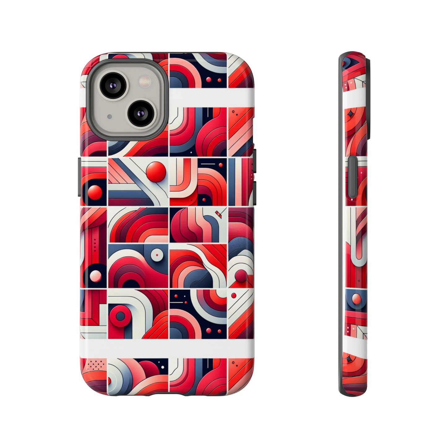 pattern image 3 vibrant shockproof phone case for anime and comic fans - stylish impact protection with abstract art design compatible with iphone 13, 14, 15 & 16 – all models including pro, pro max & plus