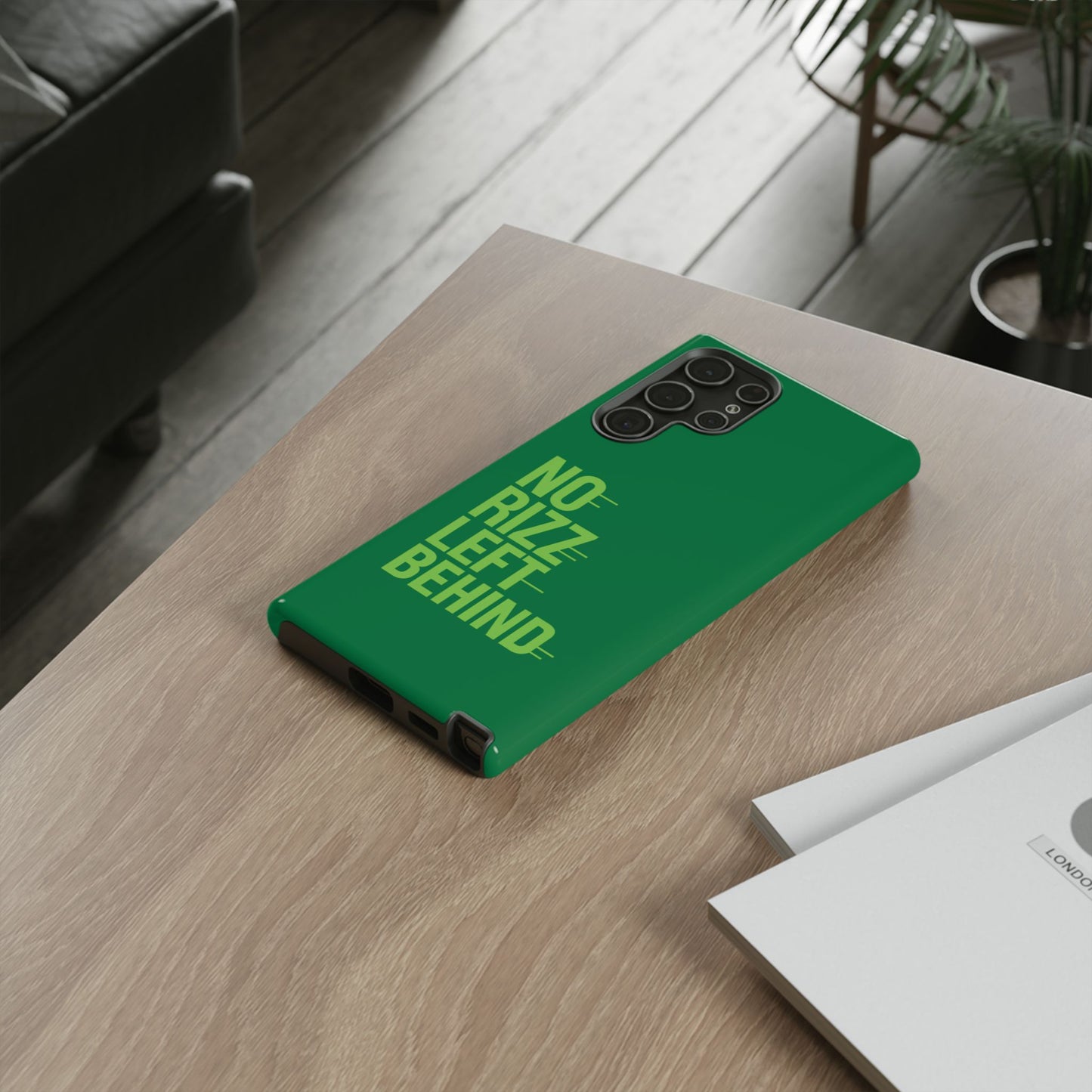 tough cases - no rizz left behind phone case for ultimate protection and style