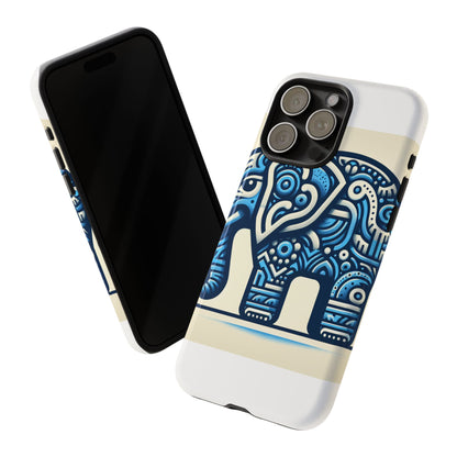 Vibrant 3D Elephant Design Phone Case for Stylish Protection and Unique Aesthetic Compatible with iPhone 13, 14, 15 & 16 – all models including Pro, Pro Max & Plus