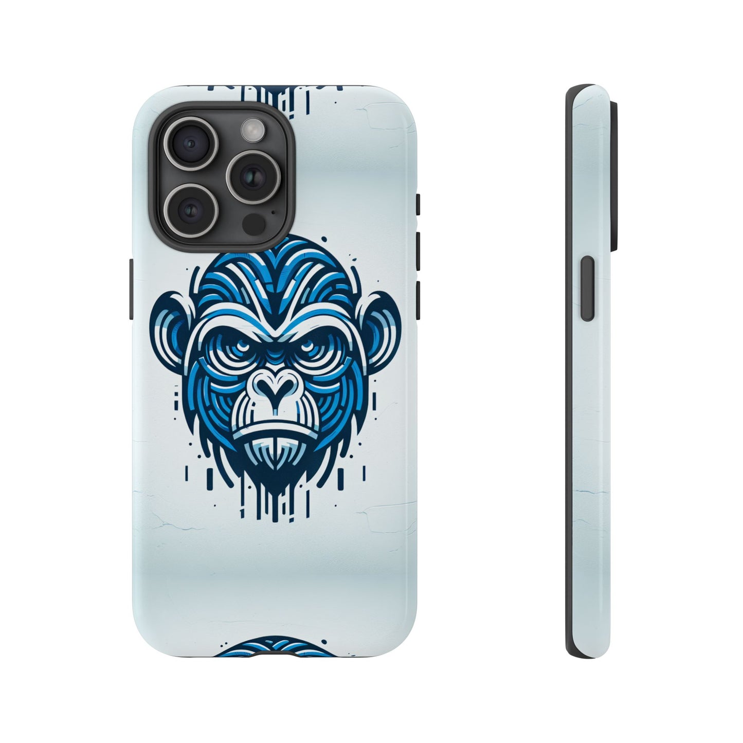 blue animal create 21 3d wrap phone case for kids and teens shockproof uv protected durable silicone cover with retro anime and comic inspired design