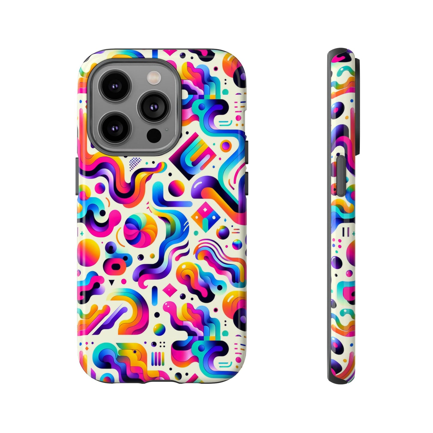 pattern image 7 vibrant 3d wrap phone case for anime and comic style protection