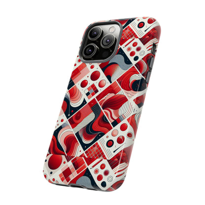 Pattern Image 7 Vibrant 3D Wrap Phone Case for Anime and Comic Fans - Bold Geometric Design for Stylish Protection Compatible with iPhone 13, 14, 15 & 16 – all models including Pro, Pro Max & Plus