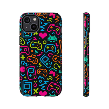 Multicolour 3D Wrap Protective Phone Case with Unique Gaming Design for Men and Women – Stylish Mobile Protection Compatible with iPhone 13, 14, 15 & 16 – All Models Including Pro, Pro Max & Plus