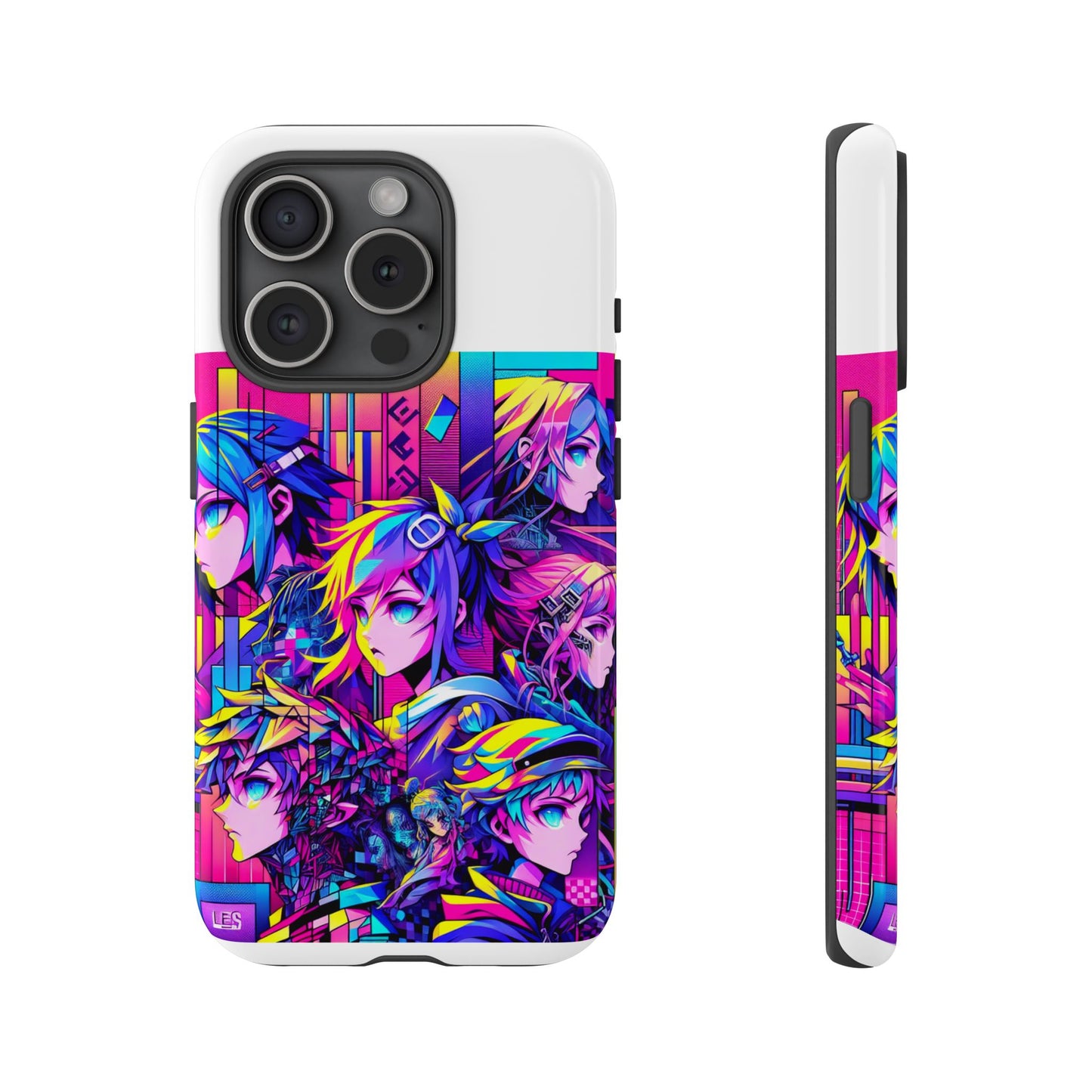 cap-free culture protective phone case with 3d wrap design, durable silicone liner, uv resistant, ideal gift for anime and comic fans
