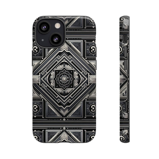 Pattern Image 8 Vibrant 3D Phone Case for Retro Anime and Comic Style Stylish Protection for iPhone 13-16 Pro Max Plus