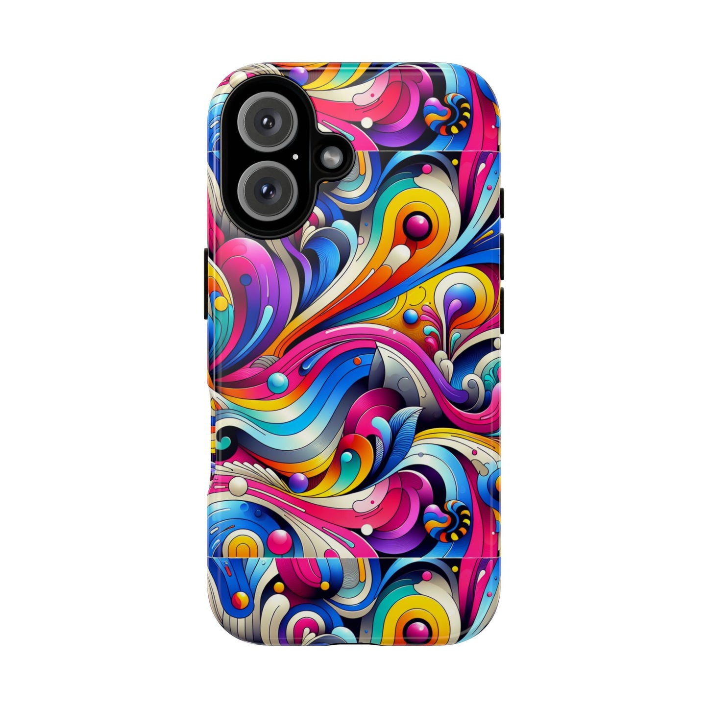pattern image 3 vibrant shockproof phone case for anime and comic fans