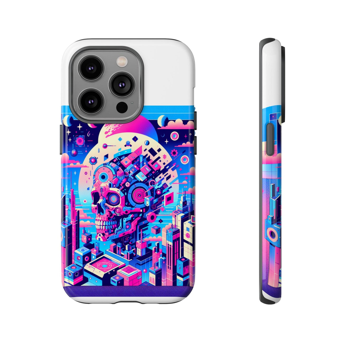 skibidi state certified protective phone case for anime lovers, durable 3d wrap design, uv protected, stylish shock absorbing silicone liner