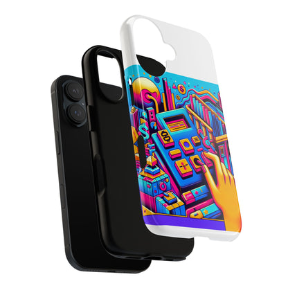 Fantum Finance Dept Protective Phone Case, 3D Wrap Design, Durable Silicone Liner, UV Protected, Ideal Gift for Tech Enthusiasts and Anime Lovers