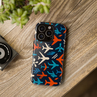 Vibrant Aviation Themed Protective Phone Case with 3D Wrap Design – Unique Style and Durable Protection – Compatible with iPhone 13, 14, 15 & 16 – All Models Including Pro, Pro Max & Plus