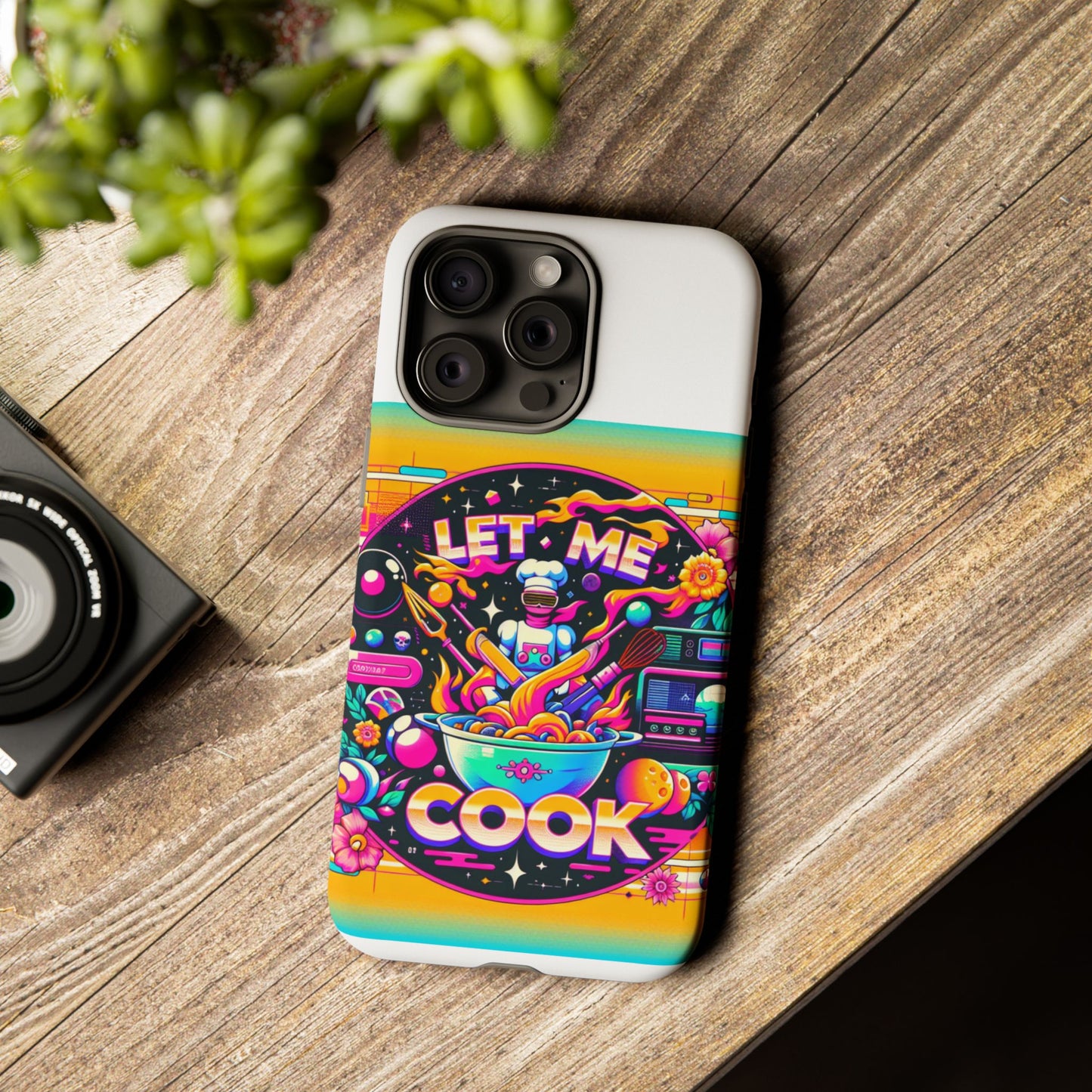 let me cook 3d wrap protective phone case for anime lovers