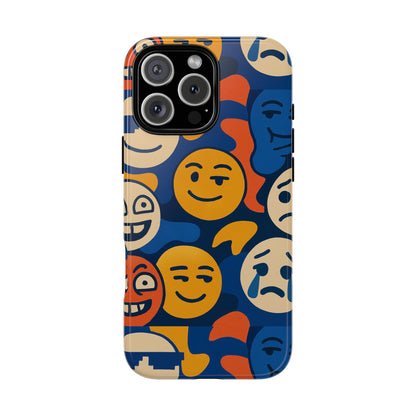 Vibrant 3D Emoji Protective Phone Case for Daily Use – Bold Design for Stylish Expression – Compatible with iPhone 13, 14, 15 & 16 – All Models Including Pro, Pro Max & Plus