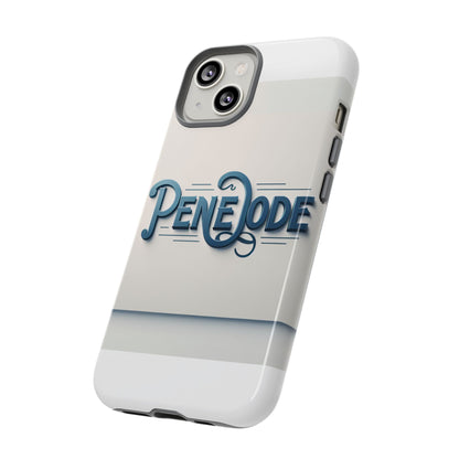 Elegant Blue Typography Phone Case Stylish Accessory for Self-Expression Compatible with iPhone 13, 14, 15 & 16 – all models including Pro, Pro Max & Plus