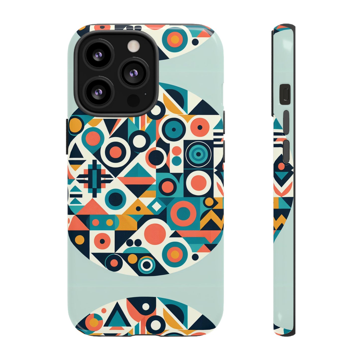 pattern image vibrant 3d anime comic phone case for men women