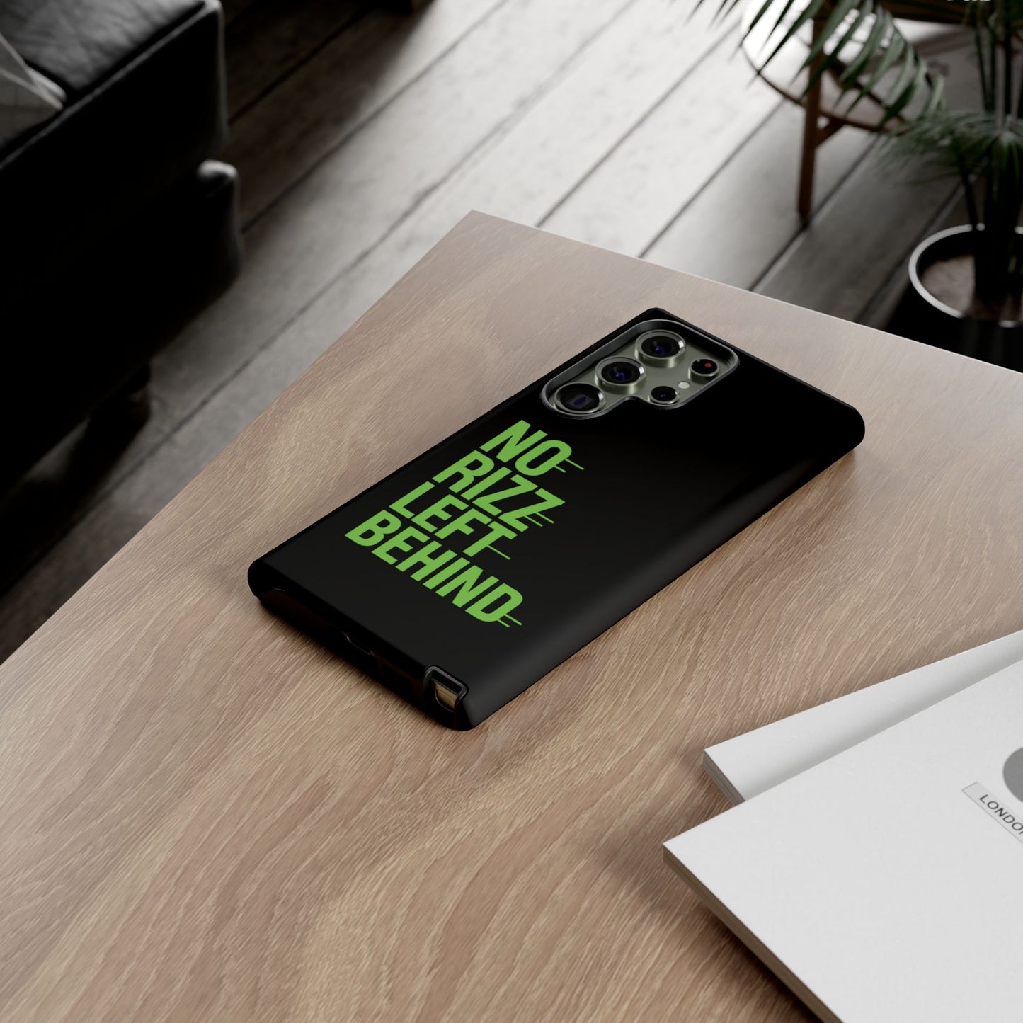 tough phone case - no rizz left behind for ultimate protection