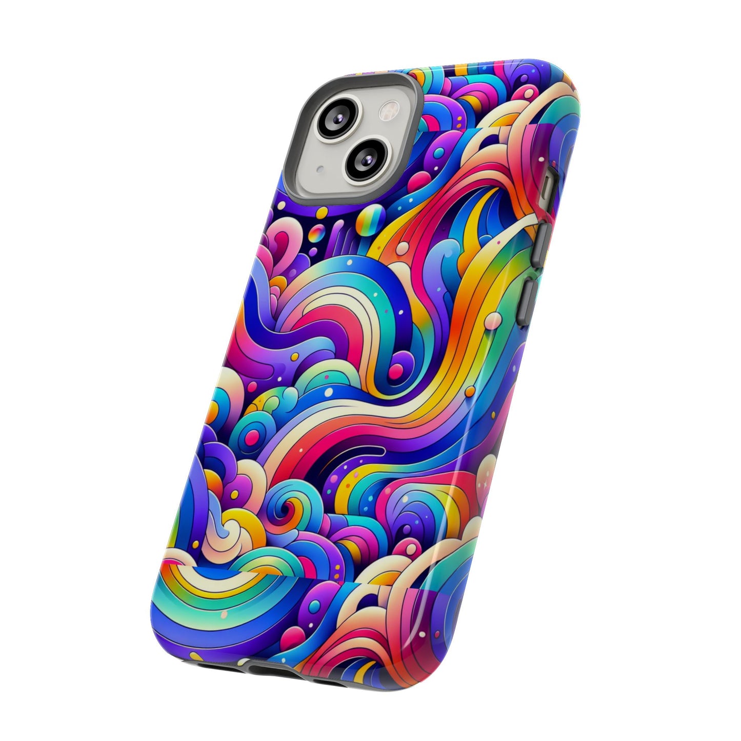 pink pattern image 4 phone case with 3d wrap and shock protection for smartphone accessories