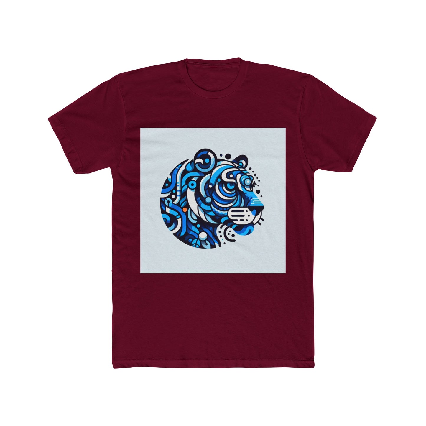 unisex t-shirt with blue animal graphic – trendy 22 design, stylish & comfortable tee for fashion-forward men & women