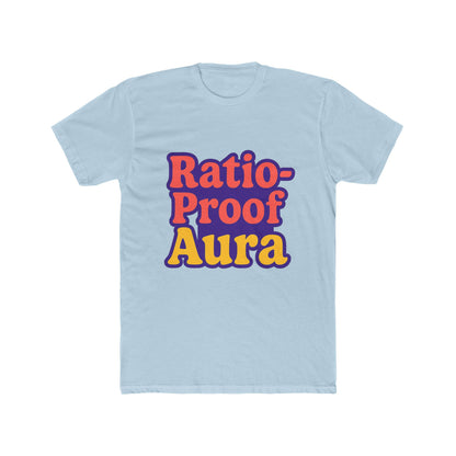 Ratio-Proof Aura Unisex T-Shirt - Funny Meme Purple Tee for Trendsetters