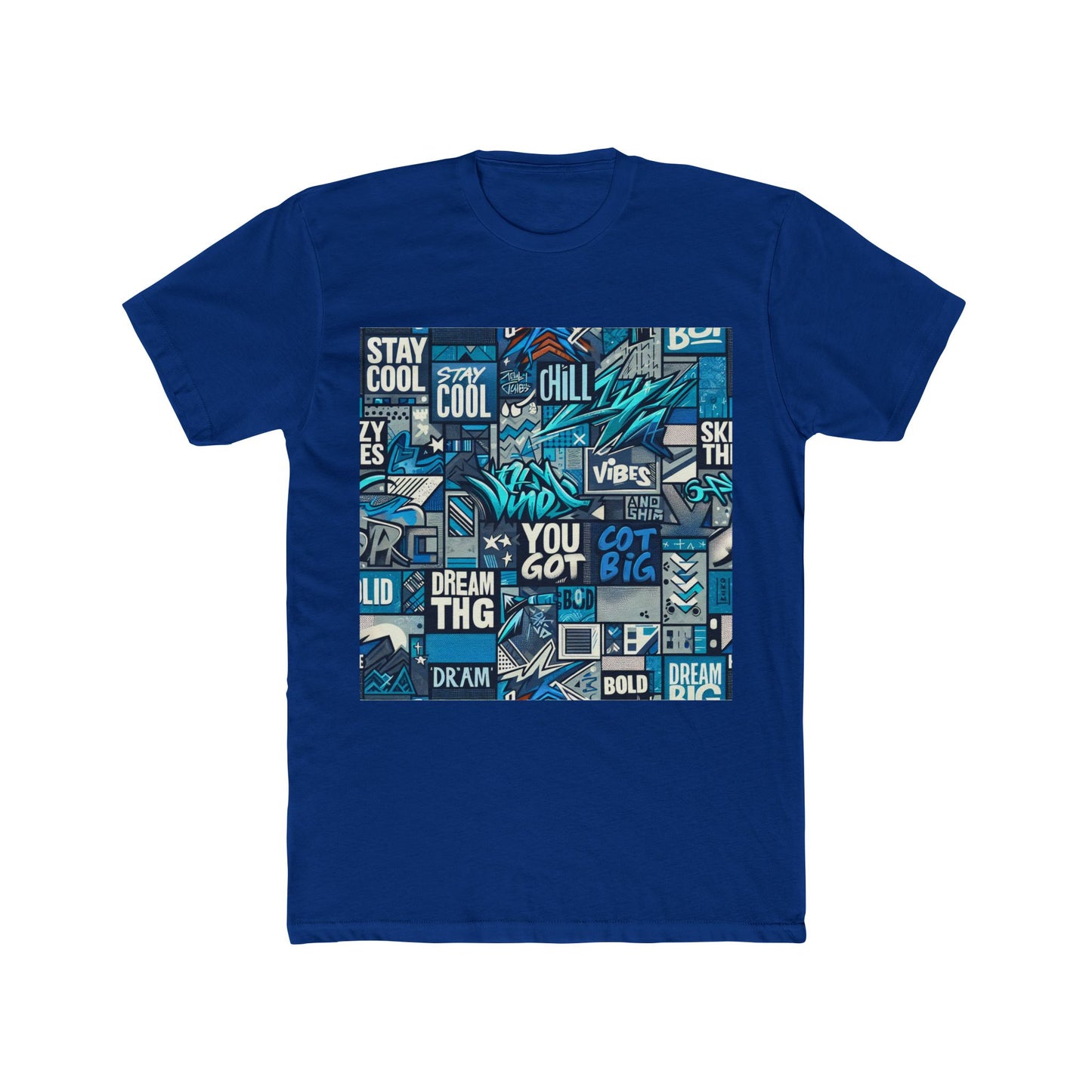 unisex t-shirt aesthetic blue 4 - stylish comfortable tee for everyone