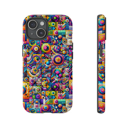 Pattern Image 3 Vibrant Shockproof Phone Case for Anime and Comic Fans - Stylish Protection and Colourful Art Finish – Compatible with iPhone 13, 14, 15 & 16 – all models including Pro, Pro Max & Plus