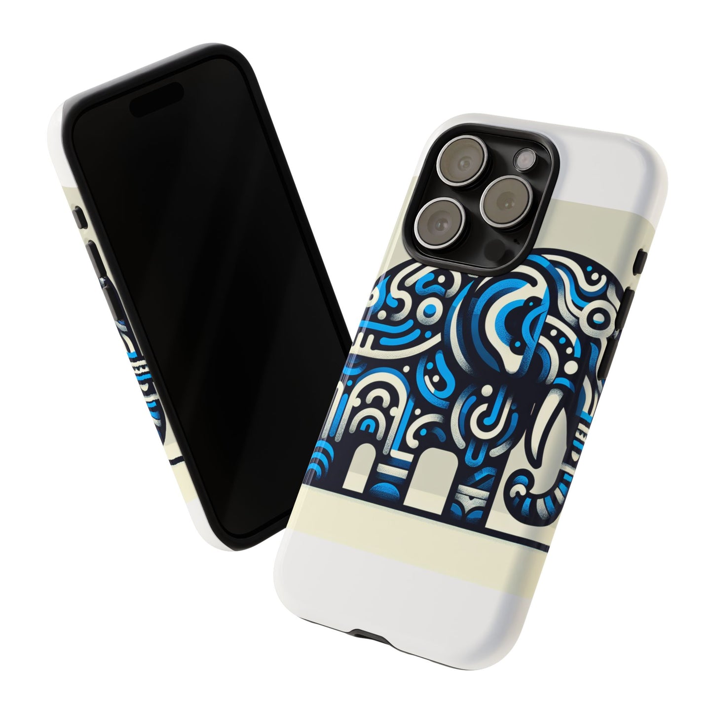 vibrant 3d elephant design protective phone case for stylish protection compatible with iphone 13, 14, 15 & 16 – all models including pro, pro max & plus