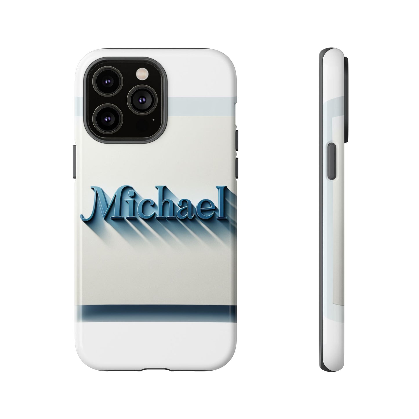 3d textured protective phone case in blue and white, stylish accessory for creative individuals, compatible with iphone 13, 14, 15 & 16 – all models including pro, pro max & plus