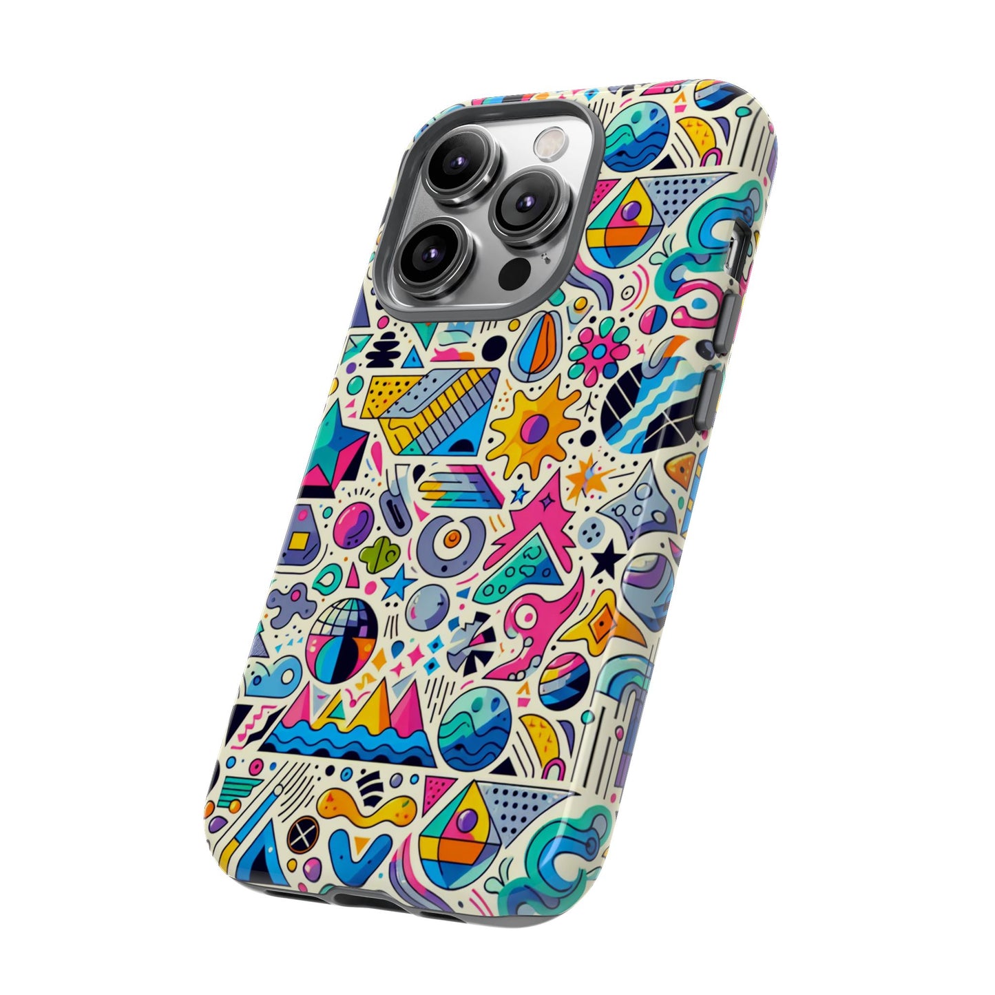 pattern image 5 vibrant shockproof phone case for anime and comic fans - stylish protective cover with 3d wrap design compatible with iphone 13, 14, 15 & 16 – all models including pro, pro max & plus