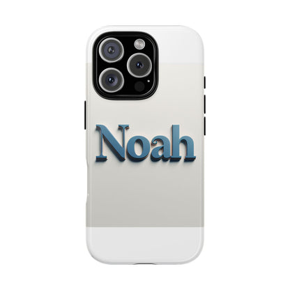 Vibrant 3D Name Phone Case in Blue Retro Style – Unique Protection Accessory for Self-Expression Compatible with iPhone 13, 14, 15 & 16 – all models including Pro, Pro Max & Plus