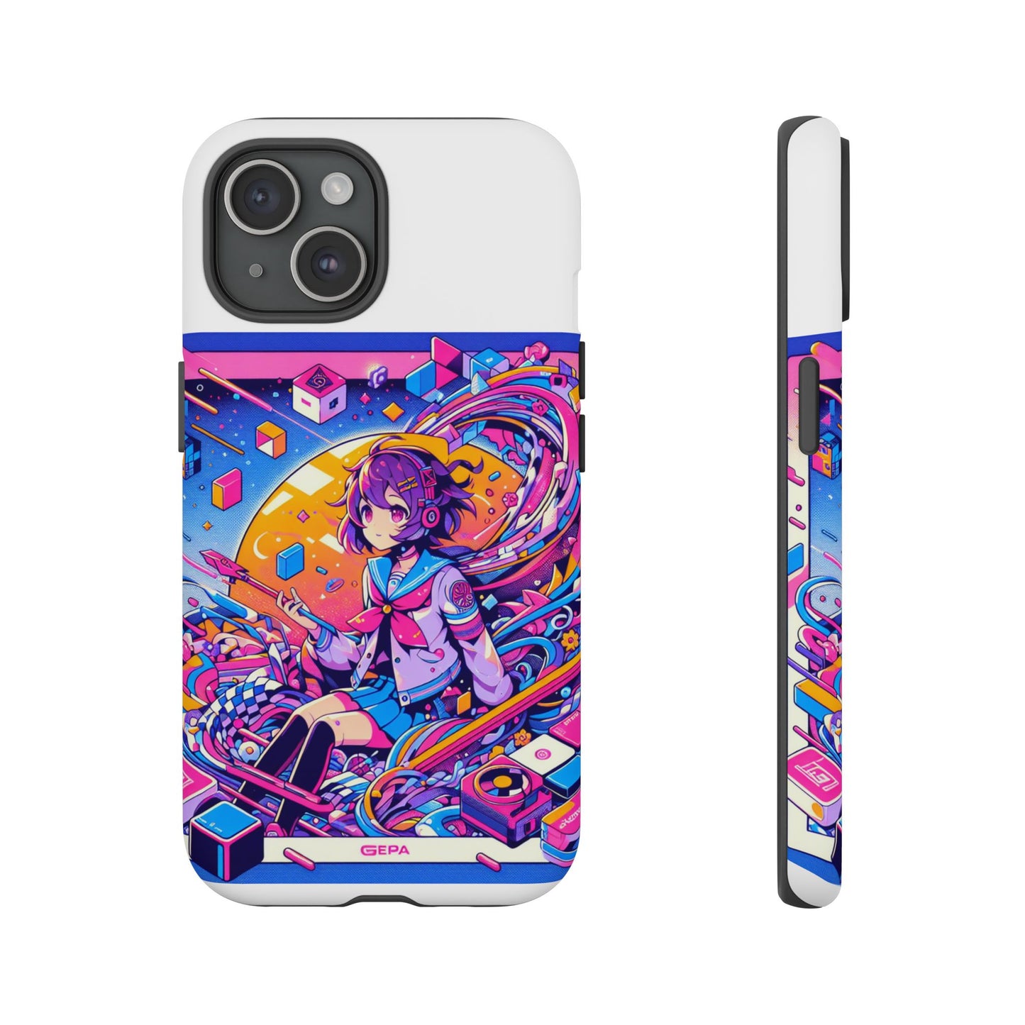 skibidi system update protective phone case for anime fans